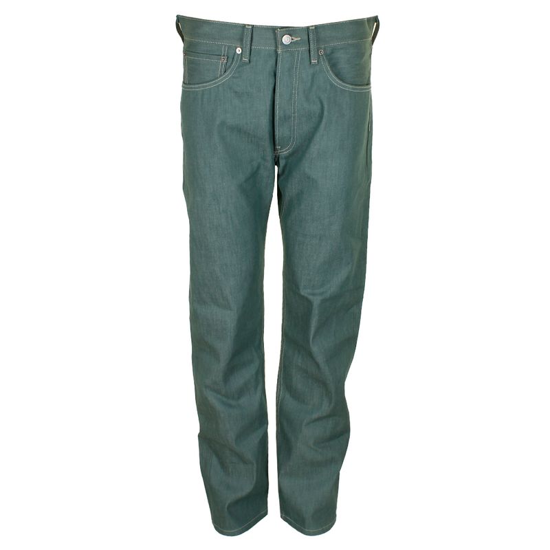 Levi's Men's 501 Original Shrink To Fit Button Fly Jeans Green 1209 31x32